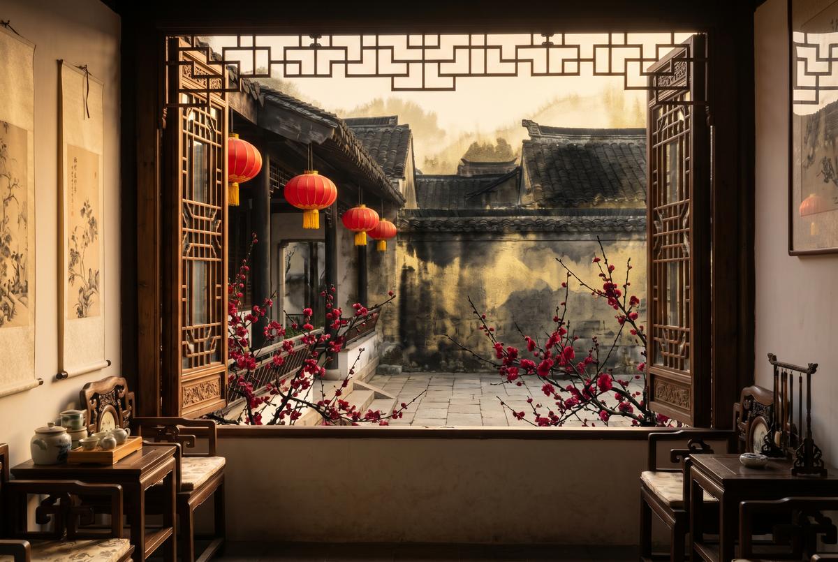 17C国风美学 - 古建庭院意境 - wwlvouh.cn